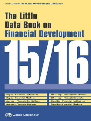 cover image of The Little Data Book on Financial Development 2015/2016